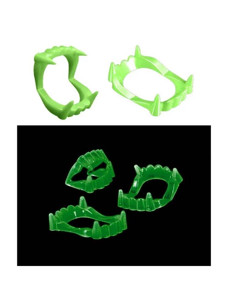 Glow In Dark Fangs - thefancydress.co.uk