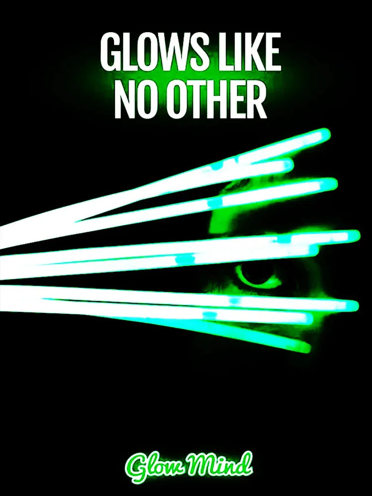 Glow In The Dark Glow Sticks (15 Sticks) 1