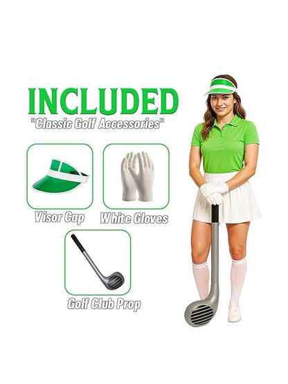 Golf Accessories Fancy Dress Set - thefancydress.co.uk