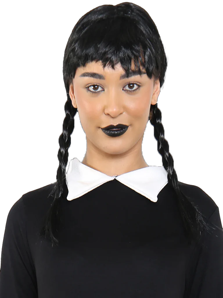 Gothic School Girl Wig (140 Gm)