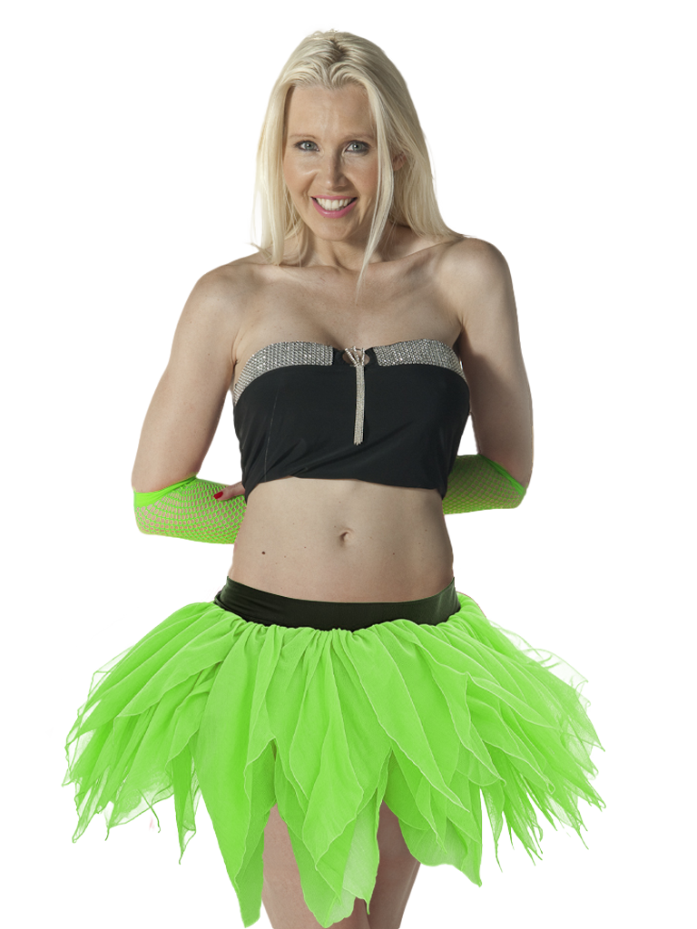 The Fancy Dress Women's 6-Layer Petal Tutu Skirt