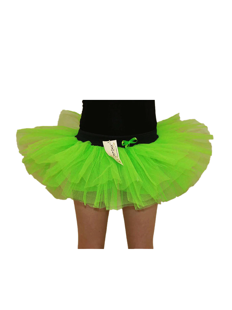 Girl 3 Layer Tutu skirt green
