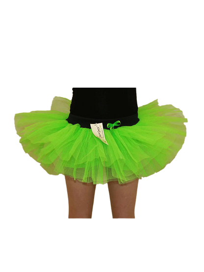 Girl 3 Layer Tutu skirt green