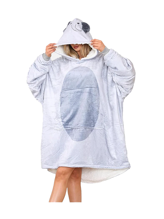 Grey Elephant Hoodie