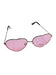 Men & Women Love Heart Shaped Sunglasses pink omber