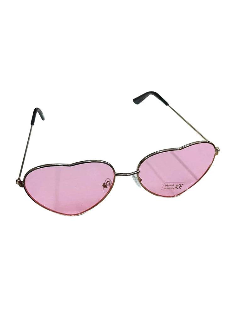 Men & Women Love Heart Shaped Sunglasses - thefancydress.co.uk