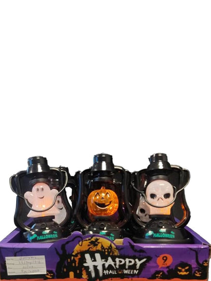 Halloween Lantern with Sound – 18cm (3 Assorted Designs)
