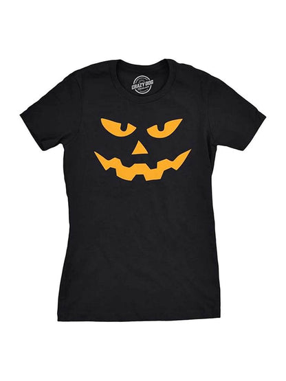 Halloween Pumpkin Style Men's Black T-Shirt - thefancydress.co.uk