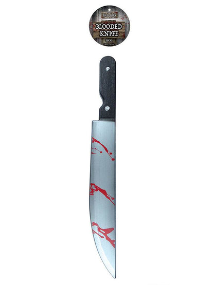 Halloween Decoration Bloody Knife - thefancydress.co.uk