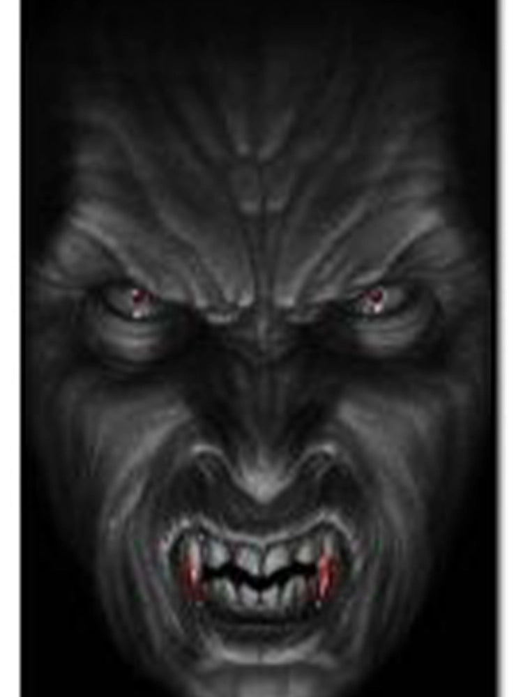 Halloween Mesh Mask Werewolf