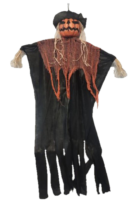 Halloween Pumpkin Scarecrow 150cm Hanging