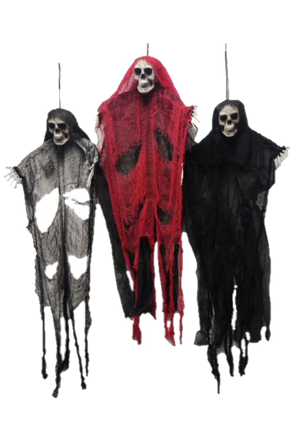 Halloween Skull Reaper 90cm 3 Assorted Hangings