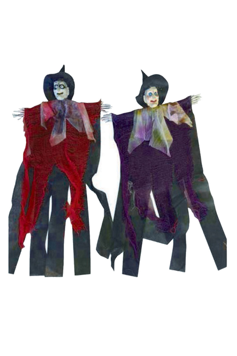 Halloween Witch 2 Assorted 60cm Hangings