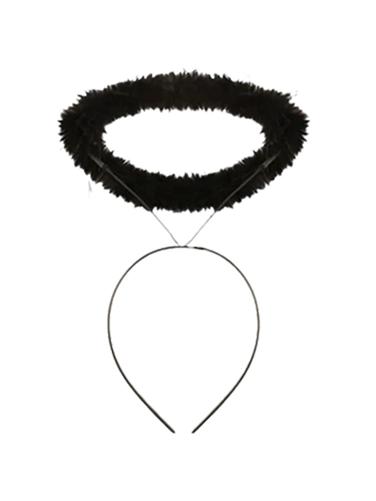 Halo Angel Headbands Black