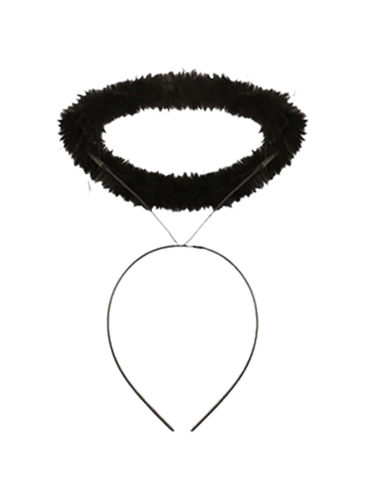 Halo Angel Headbands Black