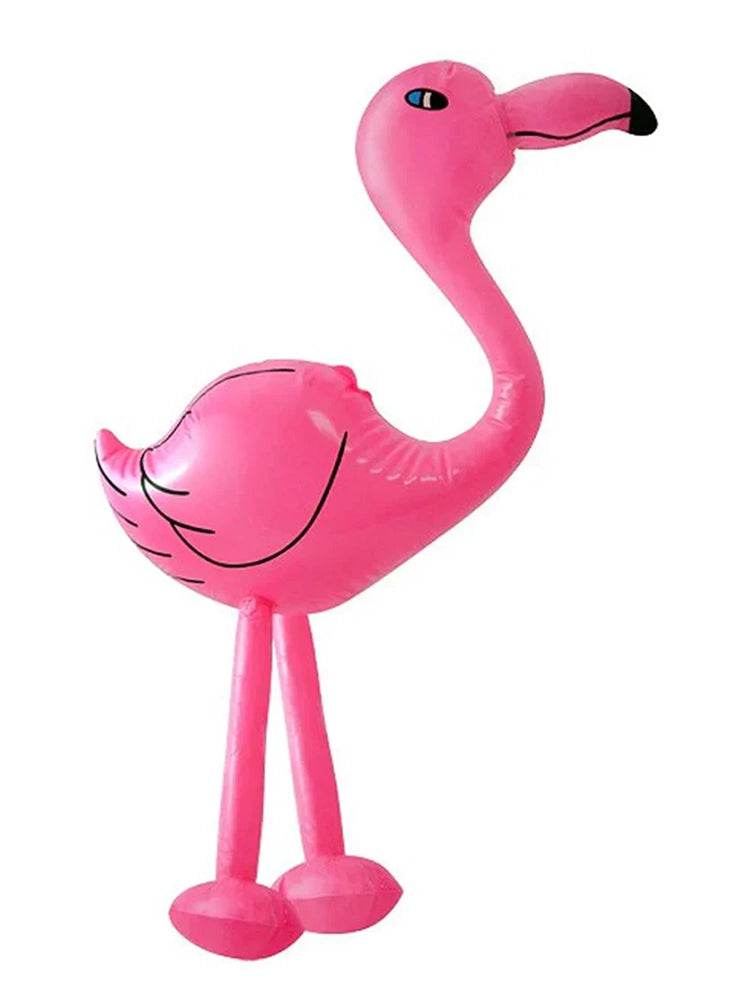 Inflatable Flamingo Pink 64cm - thefancydress.co.uk