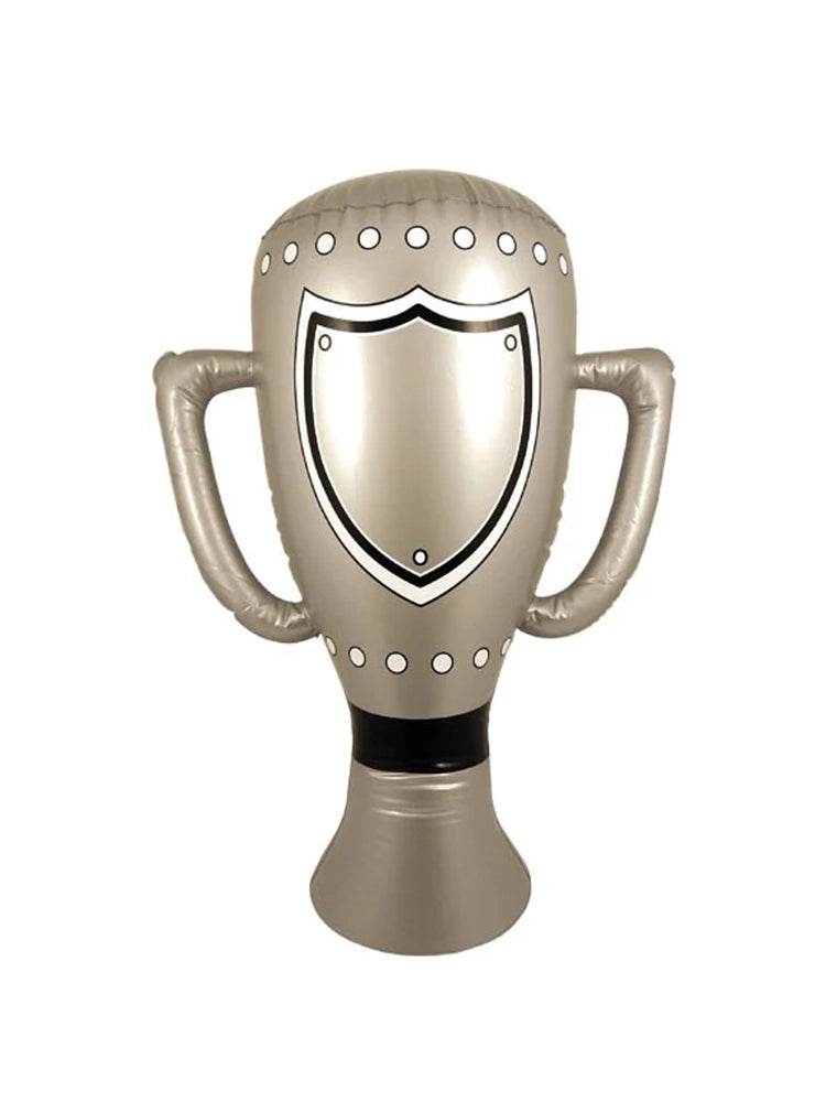 Inflatable Silver Trophy 60cm - thefancydress.co.uk