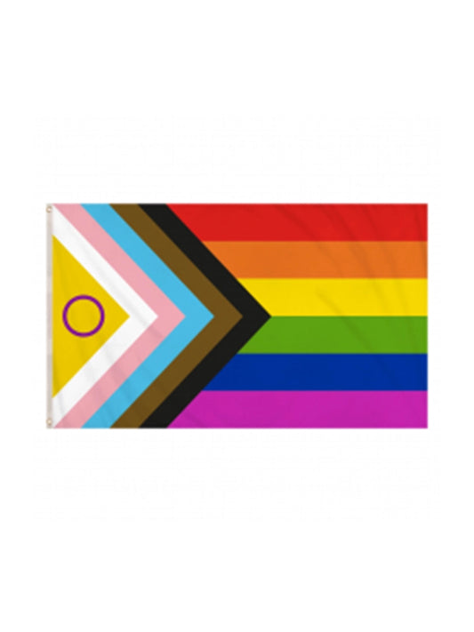Intersex Progress Pride LGBTQ+ Flag (5ft X 3ft)