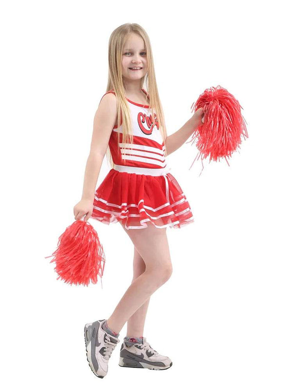 Kids Horror Cheerleader Halloween Costume - thefancydress.co.uk