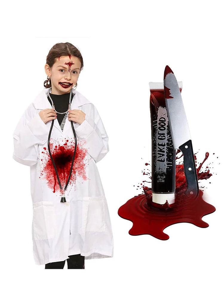 Kids Horror Doctor Costume Set - thefancydress.co.uk