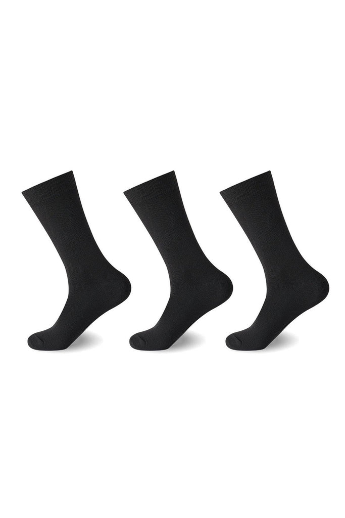 Essential Ladies Black Comfort Socks 3 Pack