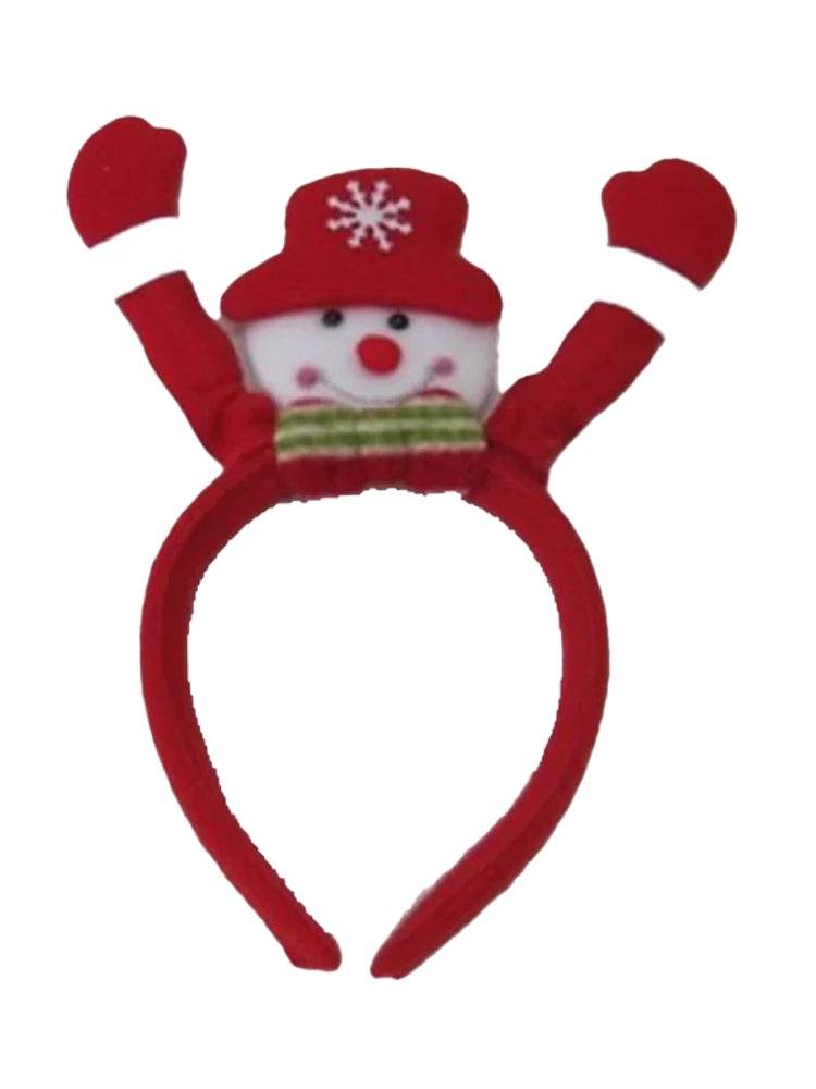 Christmas Snowman Alice Band - thefancydress.co.uk