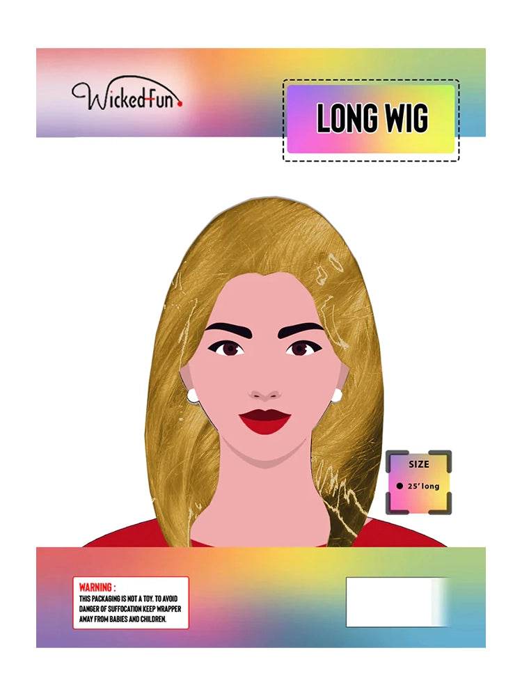Ladies Long Wigs - thefancydress.co.uk