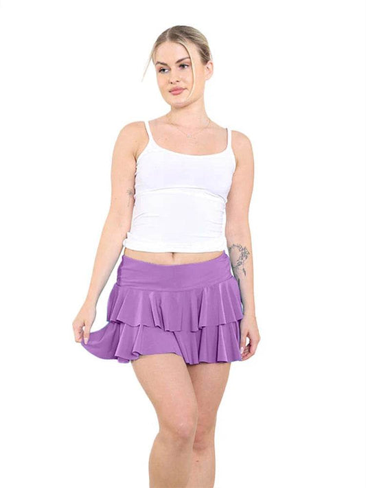 Ladies Rara Mini Short Skirt - thefancydress.co.uk