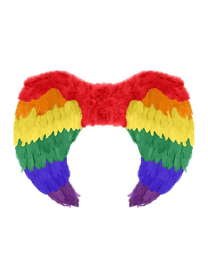 Ladies' 3-Piece Rainbow Pride Costume Set (X-Large) - thefancydress.co.uk