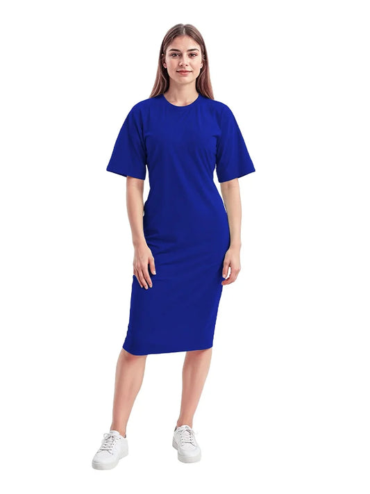 Ladies Longline PJ Dress Oversized Baggy Fit Sleepwear