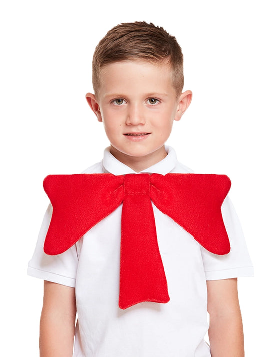 Large Red Crazy Bow Tie World Book Day