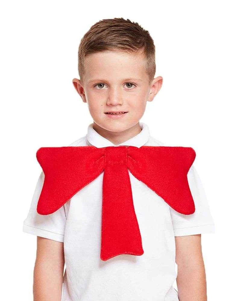 Large Red Crazy Bow Tie World Book Day