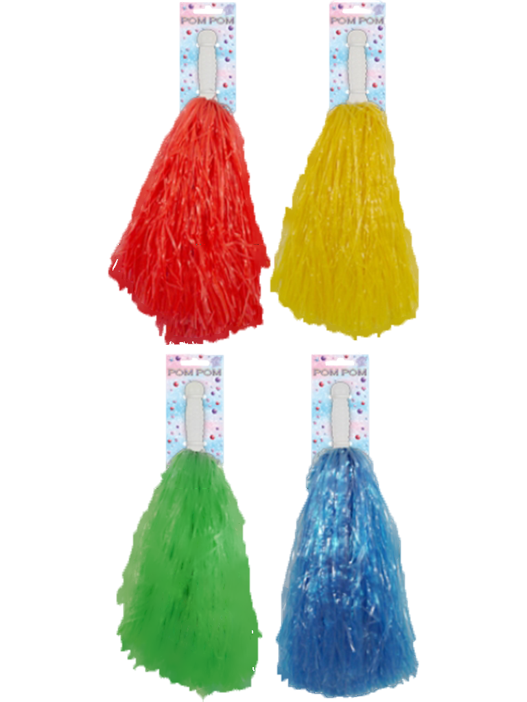 Pom Pom 4 Assorted Colours