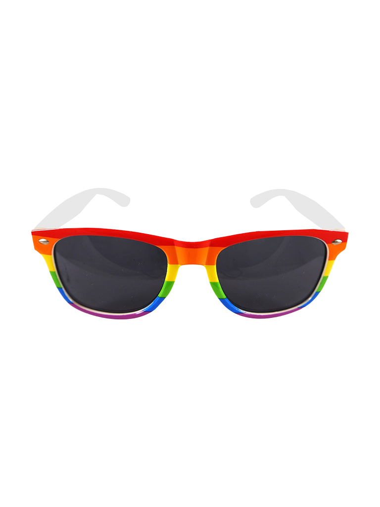 Unisex Festival Fashion Face Wear Rainbow Glasses