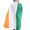 Children's Irish Flag Satin Cape