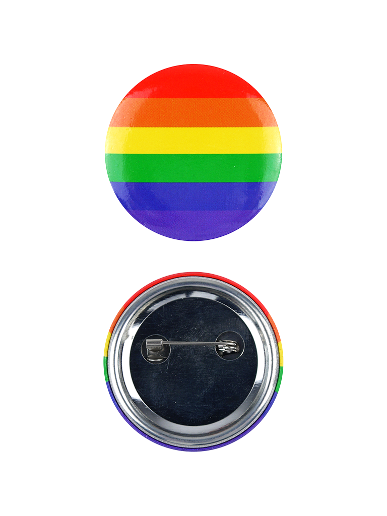 Rainbow Badge 4 Cm