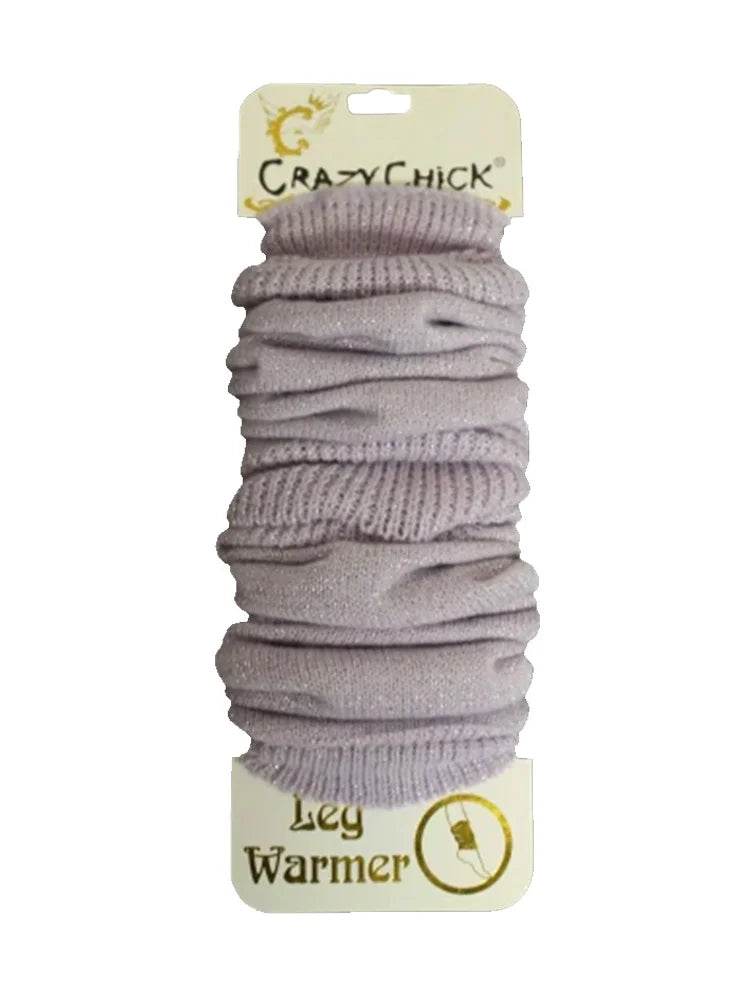 Deluxe Luxurious Ladies 80's Plain Ribbed Leg Warmers - thefancydress.co.uk