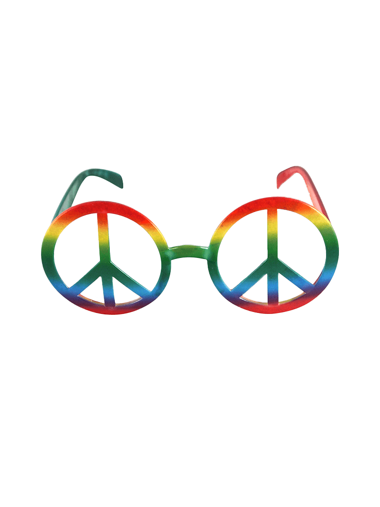 Unisex Festival Fashion Face Wear Rainbow Glasses - thefancydress.co.uk