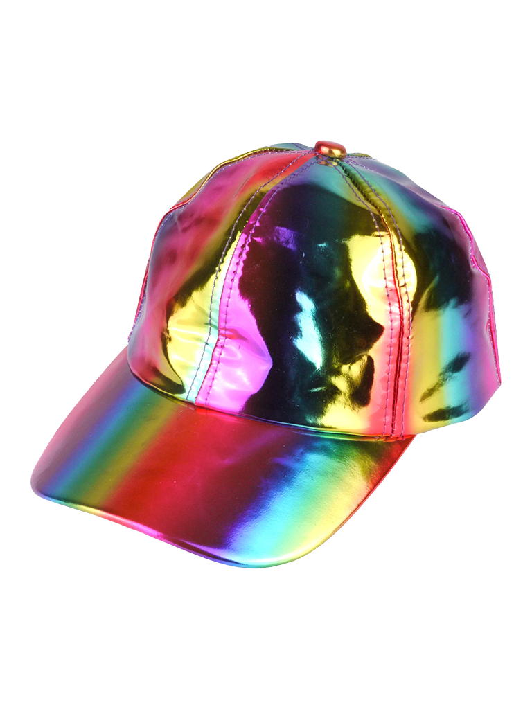 Adult Rainbow Shiny Cap