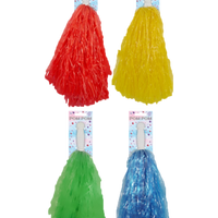 Pom Pom 4 Assorted Colours