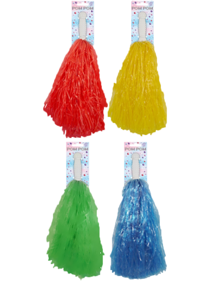 Pom Pom 4 Assorted Colours