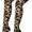 Crazy Chick Leopard Print OTK Socks