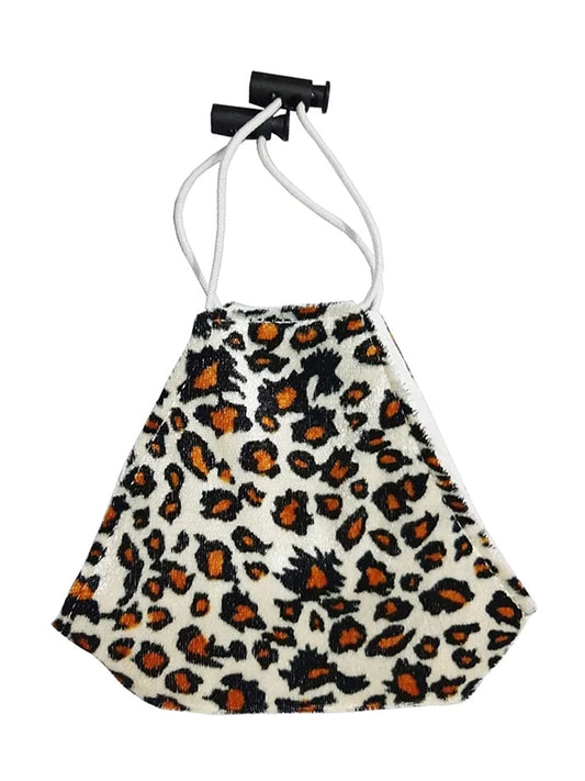 Leopard Print Face Covering Mask