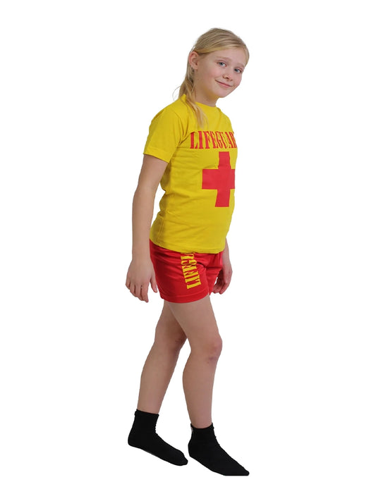 Girls Life Guard Costume side