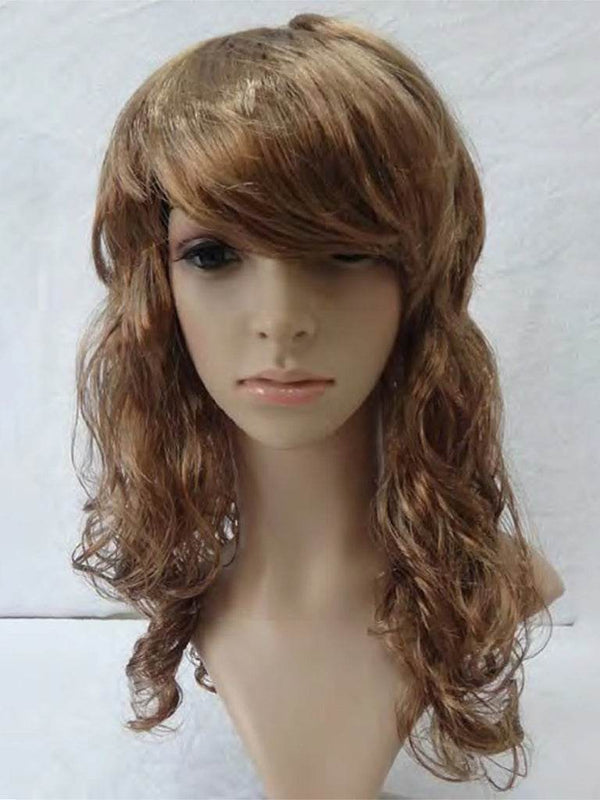 Light Brown Long Wig - thefancydress.co.uk