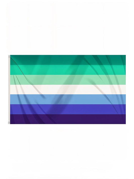 MLM Pride LGBT Rainbow Flag (5ft X 3ft) - thefancydress.co.uk