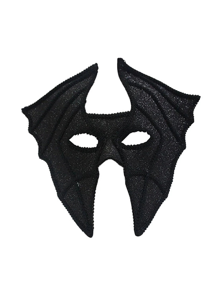 Unisex Bat Masquerade Mask black