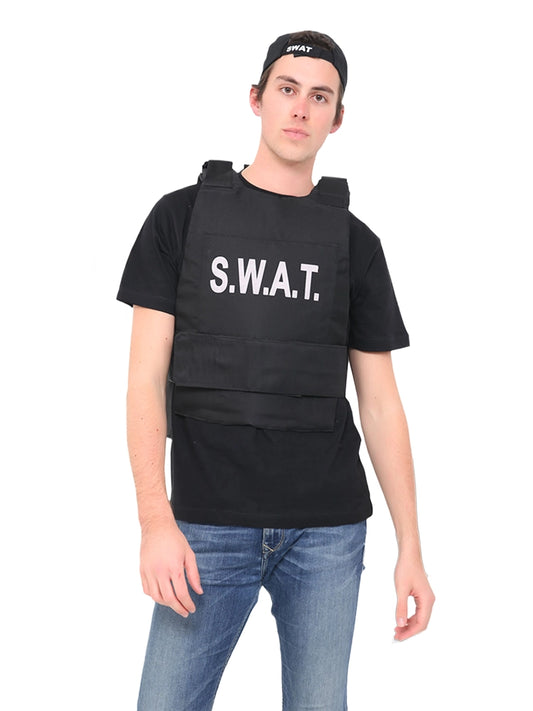 Men SWAT Vest And Hat Set