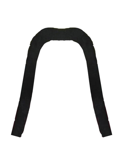 Men's 80's, 90's Fancy Dress Humo'Stache Black Long Mustache - thefancydress.co.uk