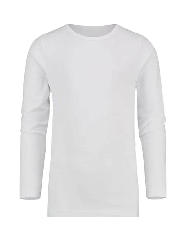 Men's Crew Neck Long Sleeve T-Shirt - thefancydress.co.uk